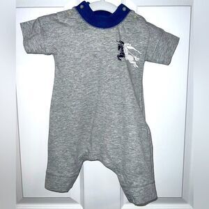 BURBERRY BABY COTTON JUMPSUIT 6M